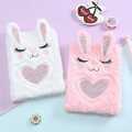Fur Diary Cute Soft Kitty Fur Notebook for Girls with Cute Ears Smooth Diary Notebook for Girls Personal Diary Private Notebook Travel Notebook,fancy dairy. 