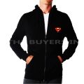 Premium Quality Zipper Hoodie Superman Logo Pull Over Hood Kangaroo Pocket For Men. 