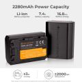 Sony Fz100 Battery for Sony Full frame cameras Sony a7iii A7iv a7riv A7Siii A7sii Fx3. 