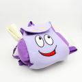 Cartoon Dora Explorer Backpack Rescue Bag with Map,Pre-Kindergarten Toys Purple for Christmas gift. 