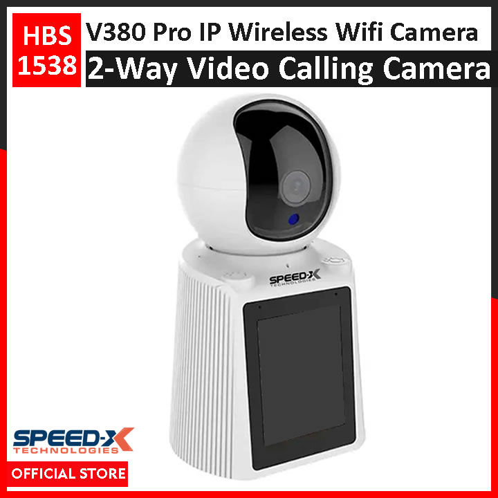HBS-1538 WiFi Video Calling Camera 2MP (1080P) V380 APP CCTV Surveillance IP Camera