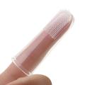 (10 Pes) Cat Dog Oral Care Massager Toothbrush Soft PLASTIC Finger Brush. 