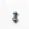 Pack of 10 Automotive 10 number Nut Bolt 4 different Lenght 1.5 cm to 5 cm. 