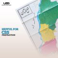 Multan District Map in Urdu | HD Picture printed on 115 grams Matte Paper 30*40 inches. 