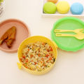Lunch Box Kids Tiffin Box For School Burger Shaped Meal-it Box Large Lunch Box with Portions. 
