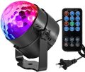 Disco Light with Mood Light Mode, 7 RGB Color Changing, Timer and Dimmable Function, 2 in 1 Sound Activated Disco Ball Light for Party Kids' Birthday Home Bedroom ORIGINAL UK ZONE STOCK. 
