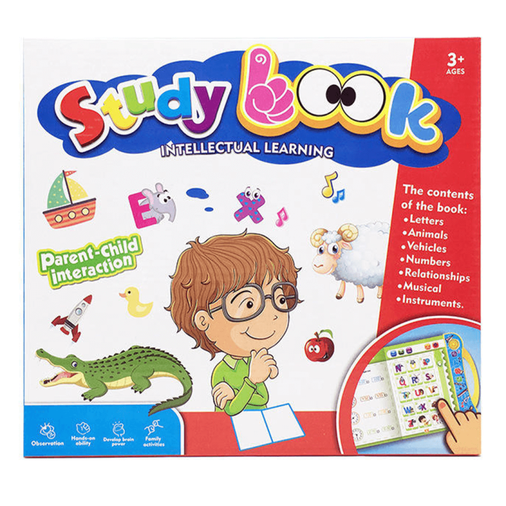 Intellectual learning Children's Early Education English Point Reading Toy Smart Audio eBook Learning Book Talking Pen Books For Kids