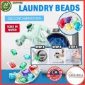10 Pcs Laundry Detergent Condensate Beads Capsule Gel Liquid Fragrance Long Lasting Clothes Washing Machine Wash Cleaning. 