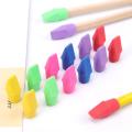 10PCS Children's Student Painting Stationery Pencil Leather Cap Eraser Child Student Drawing Pencil Eraser. 
