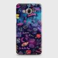 Samsung Grand Prime Cover - SkinLee HQ Hard Case - Neon Galaxy - SKINLEE-629-1-36-22. 