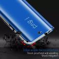 For SAMSUNG galaxy NOTE 8 case Clear View Electroplating Mirror Flip Phone Casing Full Protective Phone Housing cover. 