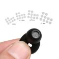10 Pieces (5 Sets) Dust Network Shell Steel Mesh 4mm 4.2mm 4.7mm 5mm In-ear Headphones Parts Self-adhere Headset Replacements Accessories. 