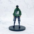 Anime Attack on Titan Action Figure Levi Ackerman Mikasa Ackerman Eren Yeager Movable Assemble Figurine Model Toy Gift For Kids. 