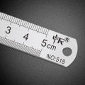 Small steel ruler small steel ruler 5cm ruler 50mm ruler mini small ruler 5 cm scale ruler. 