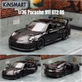 DieCast Kinsmart Porsche 911 GT2 RS Scale 1/36 Multicolor. 