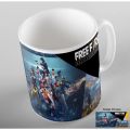 Free Fire Mug with Cool Battle Ground Design Ceramic Cup Premium Quality. 