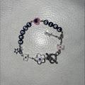 Lil peep ghost girl beaded bracelet Stars Hearts Bracelet, Grunge, Y2k, Fairy Bracelet, Coquette, Fairycore, Beaded Bracelet. 