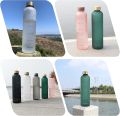 1 Litre Motivational Water Bottle For Girls, Boys, Gym, Home Use And Travel | Portable Water Bottle With Time Marker 1000 ML | Colorful Drinking Water Bottle |  Water Bottle For Fitness, Outdoor Sports | BPA Free Grade Plastic Leak Proof. 