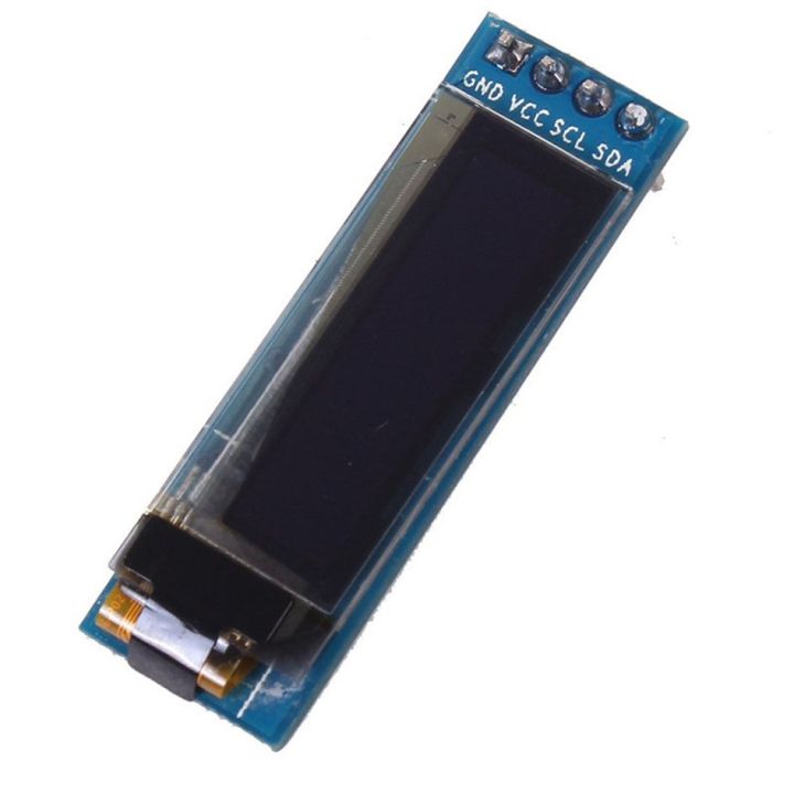 Iic I2c 0.91" 128x32 White Oled Lcd Display Module 3.3v 5v For Arduino Pic -white