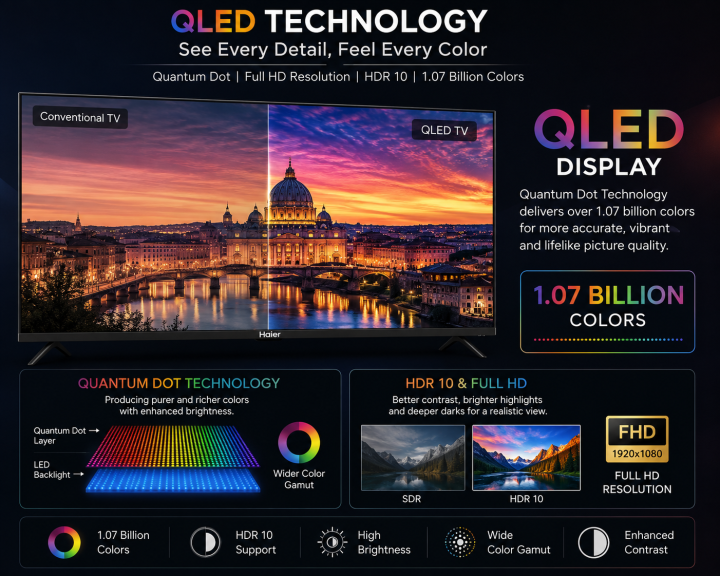 Haier%2043%20Inch%20QLED%20Google%20TV%20H43S80EFX%20%7C%20Full%20HD%201920x1080%20%7C%20Quantum%20Dot%20Technology%20%7C%20HDR10%20%7C%20Dolby%20Audio%20%7C%20Google%20Assistant%20%7C%20Chromecast%20%7C%20WiFi%20Bluetooth%20-%20Image%202