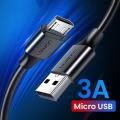 Micro USB Cable 3A Fast Charging USB Data Cable. 