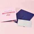 Warm Mother's Day Card Handmade 3D Up Greeting Card, Bouquet Flowers -. 