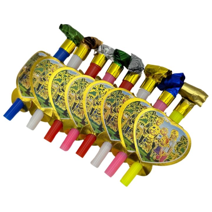 COCOMELON THEME WHISTLES JJ THEME WHISTLES ( PACK OF 8 WHISTLES )