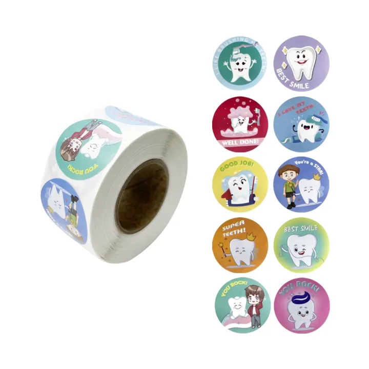 Cartoon%20Tooth%20Stickers%20Dental%20Tooth%20Shaped%20Kawaii%20Decoration%20Teeth%20Sticker%20Toothbrush%20Teaching%20Gifts%20Dentistry%20Decals%20For%20Kids%20-%20Image%207