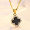 Fashion Four Leaf Clover Necklace For Women Girl Jewelry Accessories. 