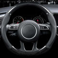 Sewing Leather Premium Carbon fiber Steering Wheel Cover. 
