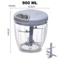 Chopper - Manual Chopper - Speedy Chopper Hand Pulled Type - Manual Hand Use Chopper - Speedy Chopper Manual Hand Push - Vegetable Chopper - Manual Food Chopper - Manual Chopper Machine - Meat Chopper - Kitchen Gadgets. 