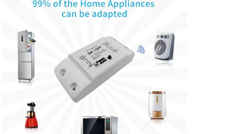 Smart Life WiFi Smart Switch 10A/2200W Wireless Remote Switch Timer APP Control Smart Home for Alexa Google Home : Only On Lahore Grand Bazar