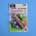 1 pack of transport / traffic erasers / fancy erasers / rubbers - stationery rubber for kids - girls and boys. 