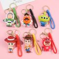 【HOT】 Cartoon Toy Story Keychain Cute Three Eyes Mr. Potato Head Keyring Boy Backpack Hanging Accessories Girl Handbag Ornament. 