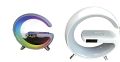 G-Shape Smart Multifunction Bluetooth Speaker Desk/Table Lamp With Fast Wireless Charger. 
