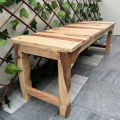4ft Long Wooden Bench Table for out door and indoor waterproof. 