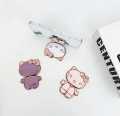 Universal Cute Cartoon Hello Kitty Phone Holder, Portable Hidden Phone Stand, Smartphone Foldable Lazy Bracket - Phone Back Fancy holder. 