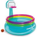 INTEX Jump - O - Lene Ring Bouncer With Basket Ball Shooting Hoop For Kids 77" x 71" x 60". 