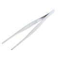 18cm Stainless Steel Round Head Tweezers Crafting Repairing Experiment Tool. 