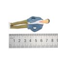【Simple 3C】Multicolor & Pcs Scale 1:25 Building Layout Painted Model Train Street Passenger Figures. 