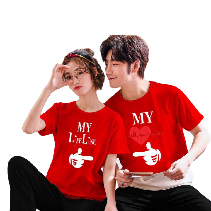 Summer Cotton Jersey Couple Nightwear Set – Available in Medium, Large, XL Sizes