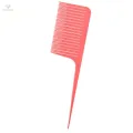 4Pcs Weaving Highlighting Foiling Hair Comb Highlight Styling Black+Pink. 