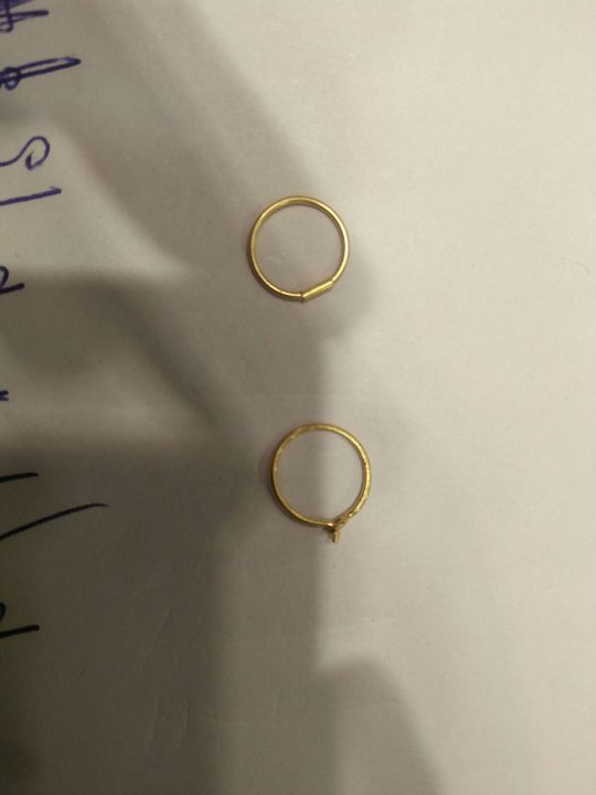 22 Karat Gold Nathli for Girl's And women