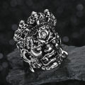 Gothic Retro Silver Snake Skeleton Dragon Rings Women Men Fashion Jewelry Punk Rock Gifts Creative Design Wedding Party Ring. 