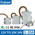 【2024】 12V Step Up to 24V 19V 1A 3A 5A 10A 15A 20A DC DC Boost Voltage Converter 12 Volt to 24 19 Volt Car Laptop Power Supply Charger. 