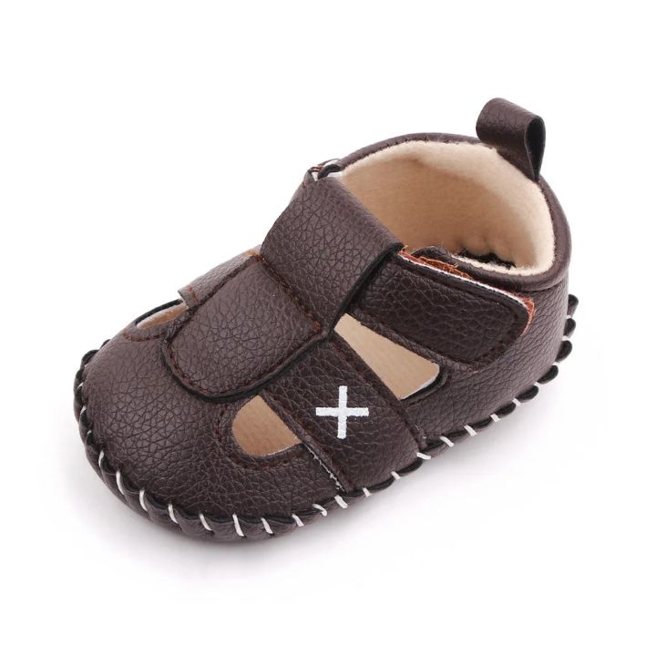 【VisioN Shop】2023 Spring Summer Baby 0-18 Months Infant Indoor Shoes Boy Girl First Walkers Toddler Close-toed Sandals