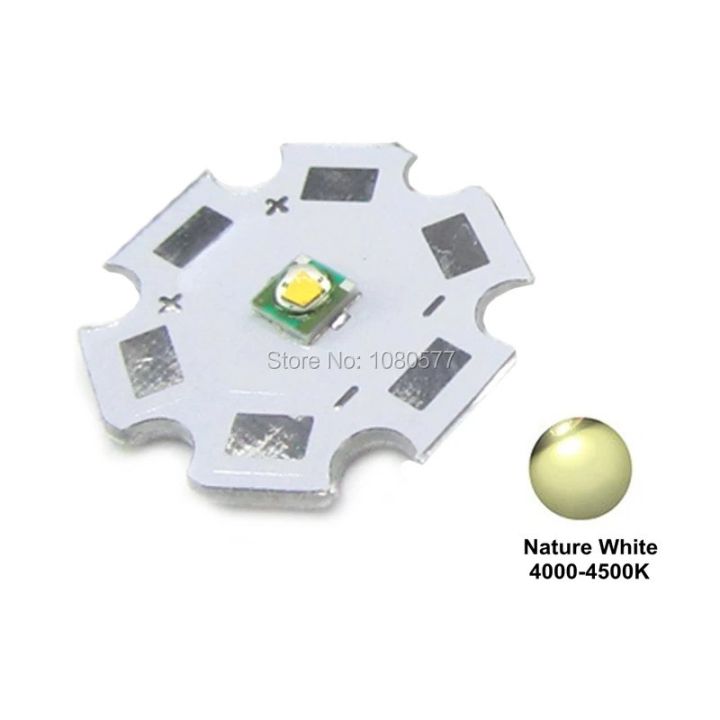 1w High Power LED 3v Light-with heatsink Emitting diode LEDs Chip SMD Spot Light 3 volt