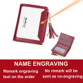 Baellery 2023 New Short Women Wallets Free Name Engraved Cute Card Holder Simple Female Purses Fashion Kpop Wallet For Girls. 