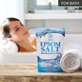 Epsom Salts Bath 35 Oz - 1000g - 100% Pure & Natural Epsom Salt 1 kg - Concentrated Magnesium Sulphate - Soothing & Relieves Sore Muscles - Relaxation & Detoxifying - Body Care - Best Good Sleep. 