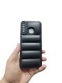 Infinix Hot 8/8 Lite/Tecno Spark 4 Soft Jacket Case Puffer Design Camera Protection Cover. 